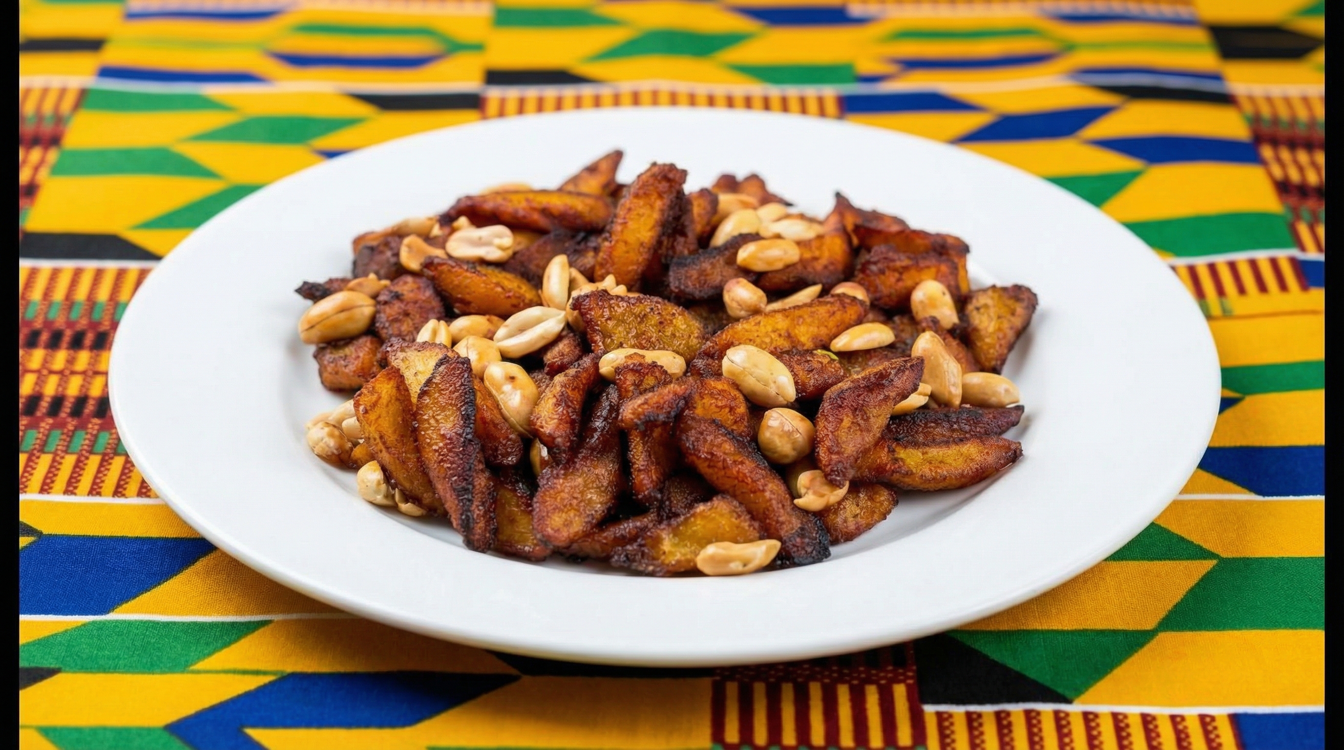 Kelewele - spiced fried plantain, this week's special dish